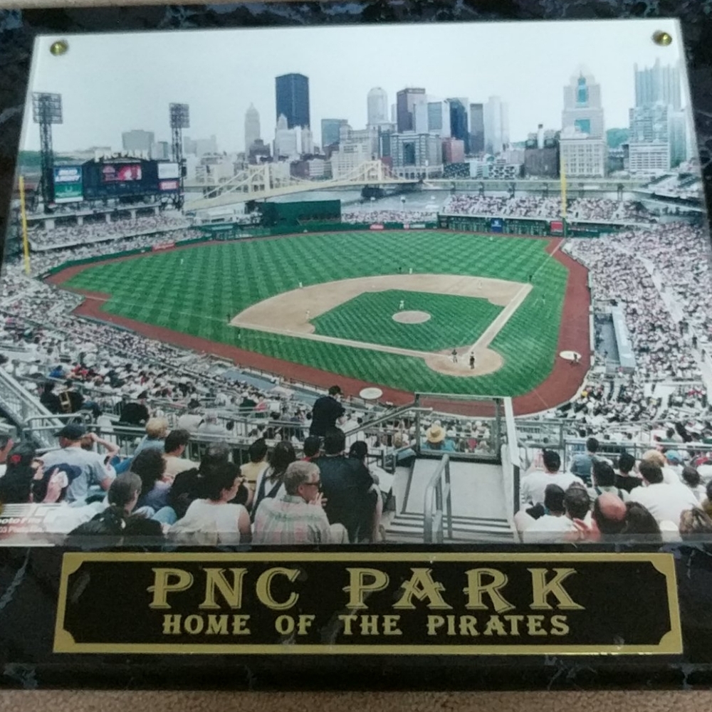 PNC MLB Ballpark plaque- great for baseball fan
